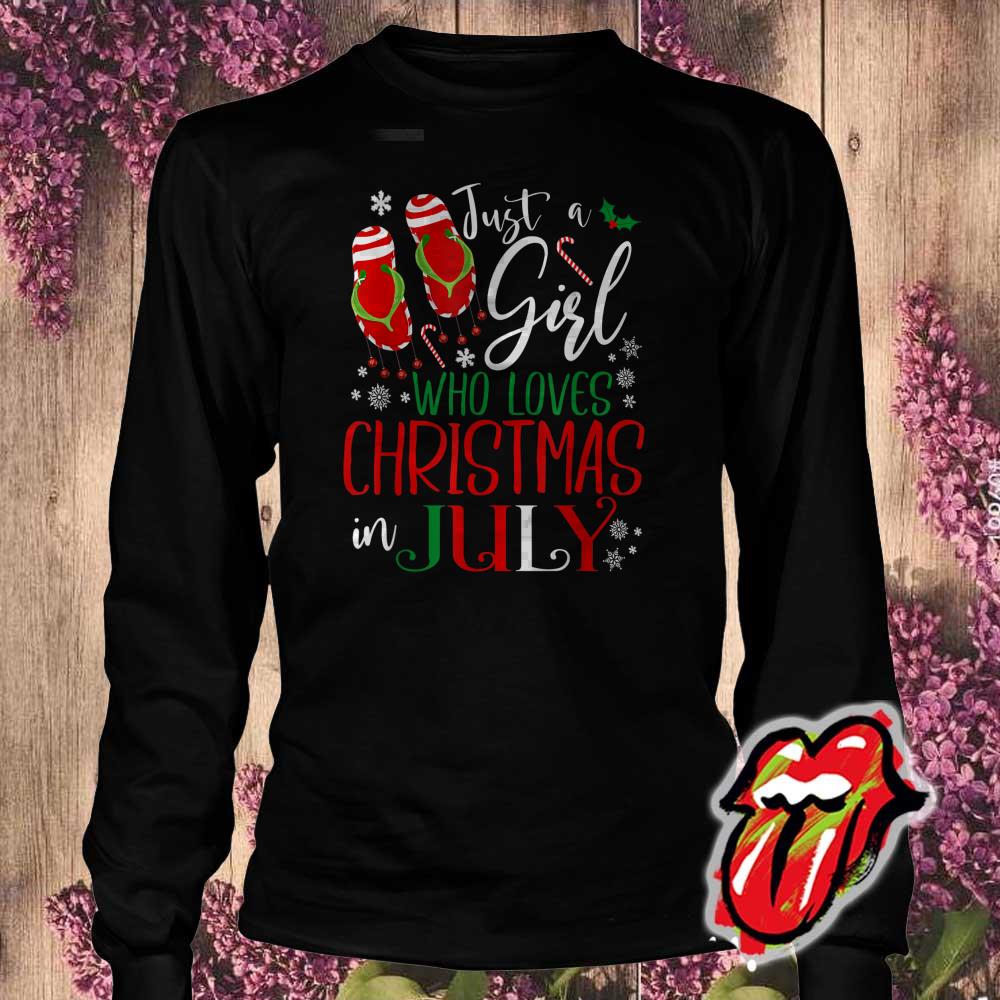 Premium Christmas In July Just A Girl Who Loves Christmas In July