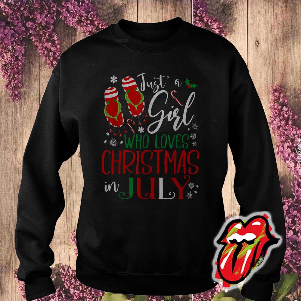 Premium Christmas In July Just A Girl Who Loves Christmas In July