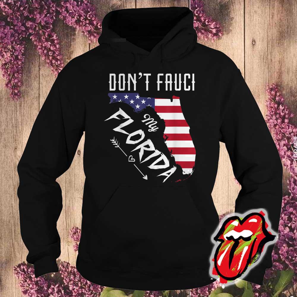 Vintage Don't Fauci My Florida America Patriotic USA Map Shirt
