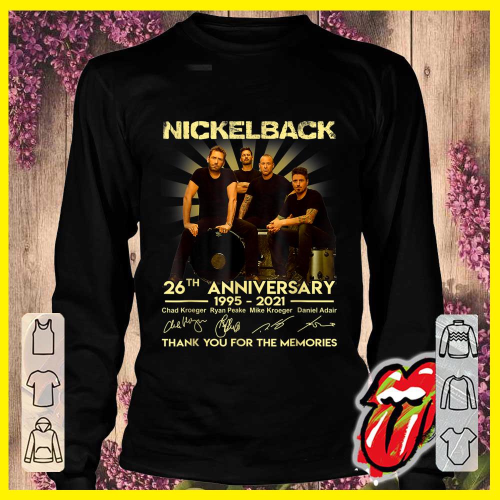 26th Anniversary Nickelbacks Tshirt