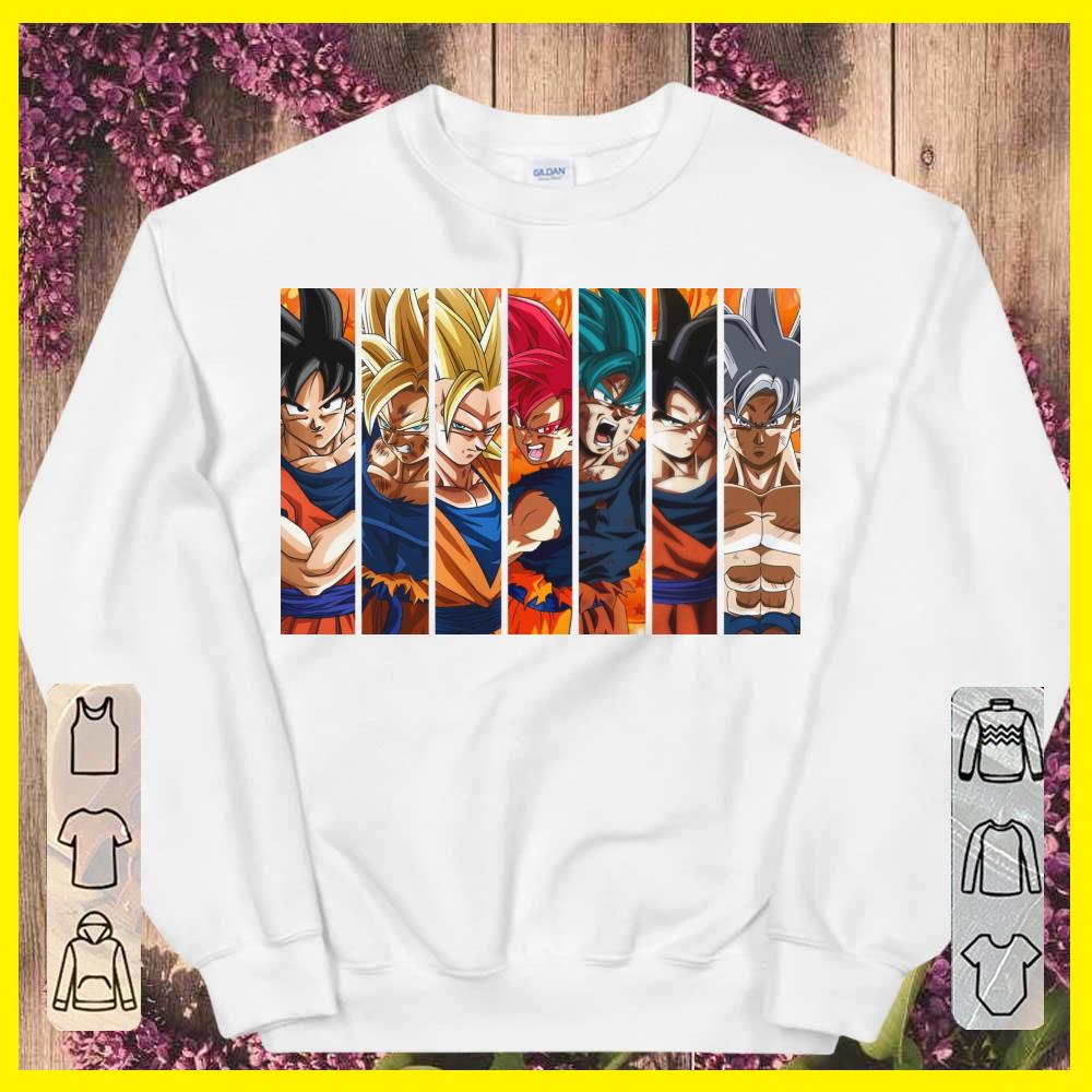 Awesome Son Goku Super Saiyan full Level Dragon Ball Z Shirt