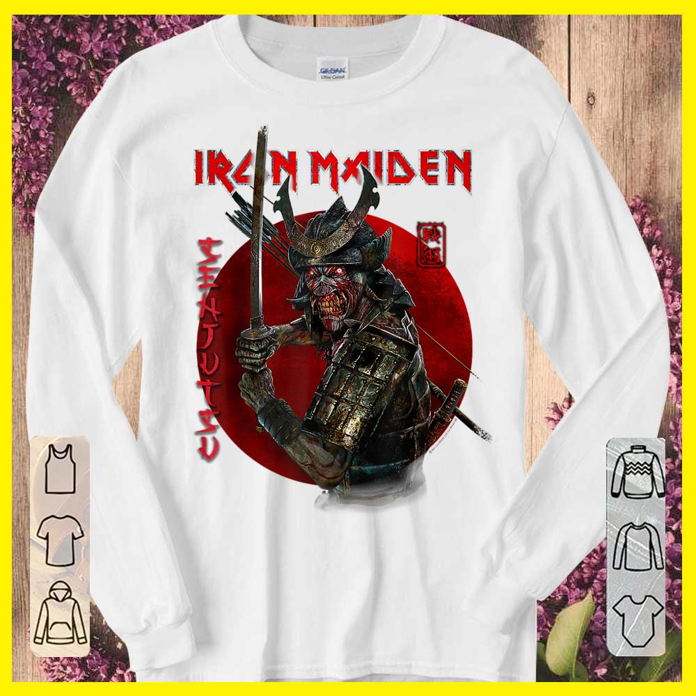 Best Iron Maidens Shirt Senjutsu Eddies Red Circle Premium Shirt
