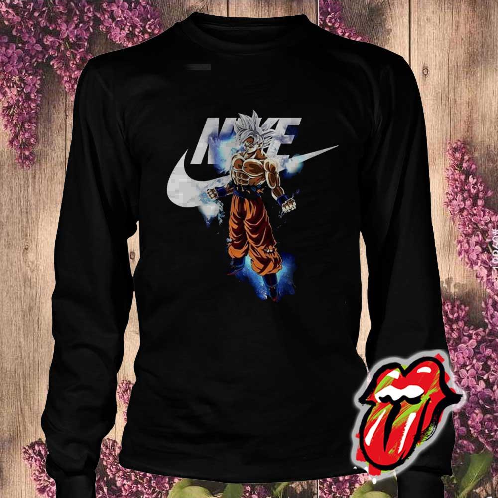 Best Songoku nilke Shirt, Dragon songoku super saiyan Nike logo Shirt
