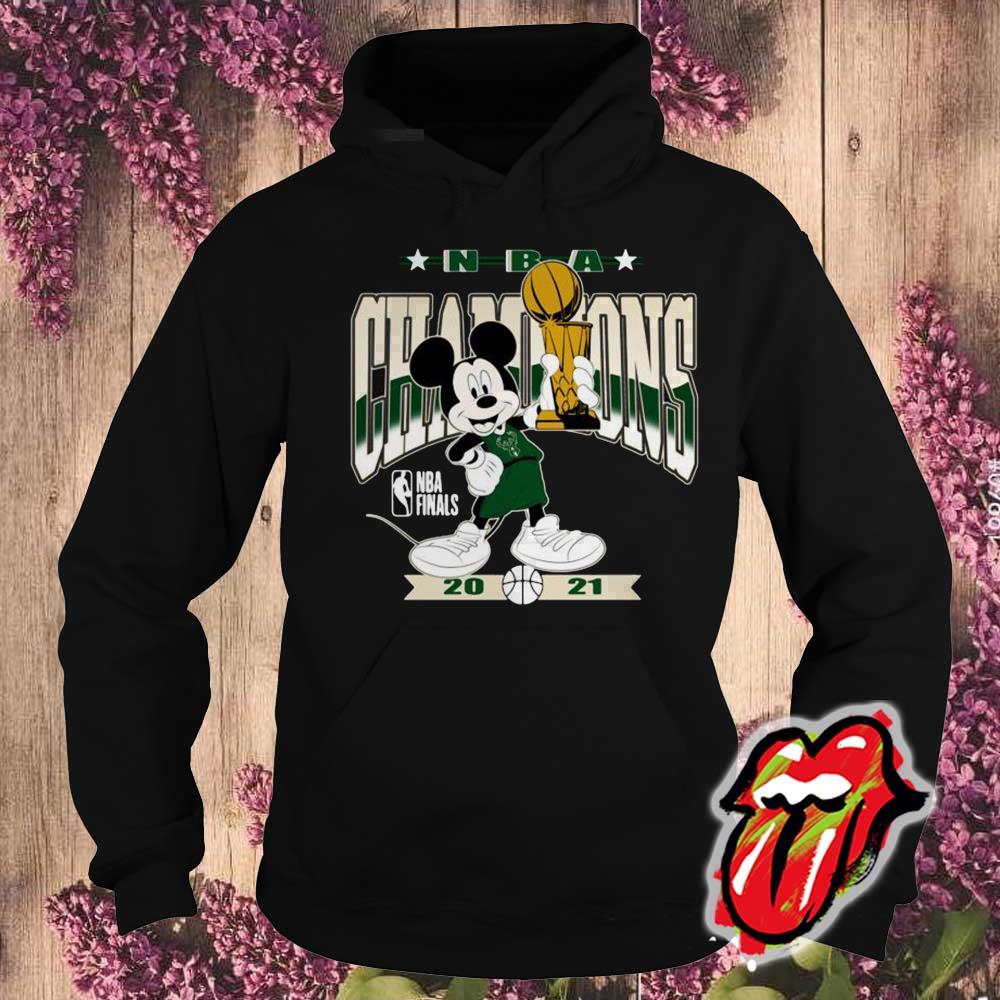 Best mickey mouse milwaukee bucks cup nba finals champions 2021 Shirt