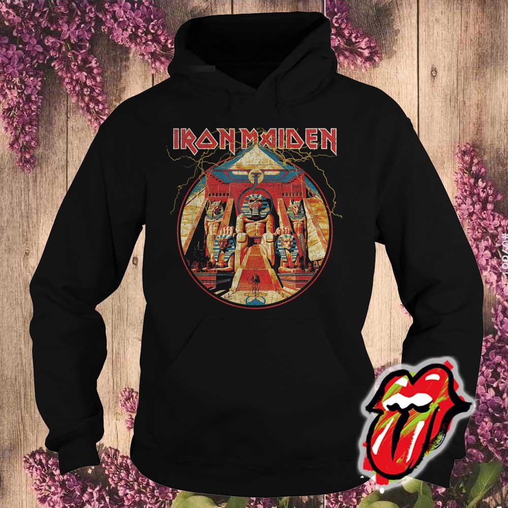 Iron Maiden - Powerslave Lightning Circle Shirt