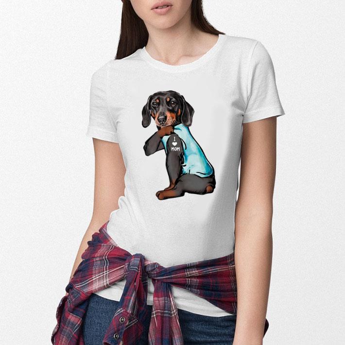 Hoodie Dachshund Wearing A Mask \u2013 Ew People \u2013 Dachshund Dog Lover Gift T-Shirt Sweatshirt