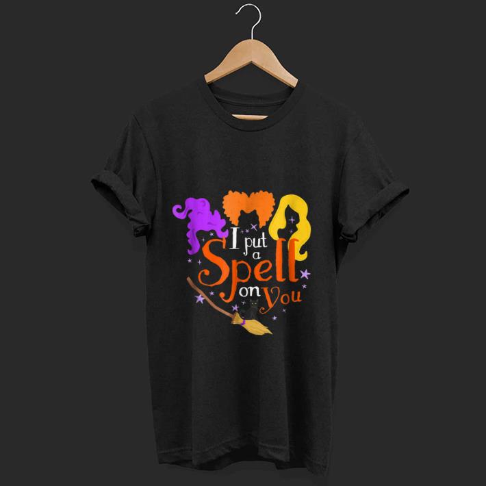 Awesome Hocus Pocus I Put A Spell on You Halloween Witch shirt