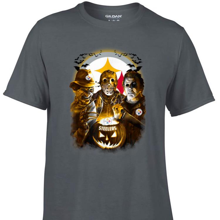 Awesome Jason Michael Myers Freddy Krueger Pittsburgh Steelers shirt