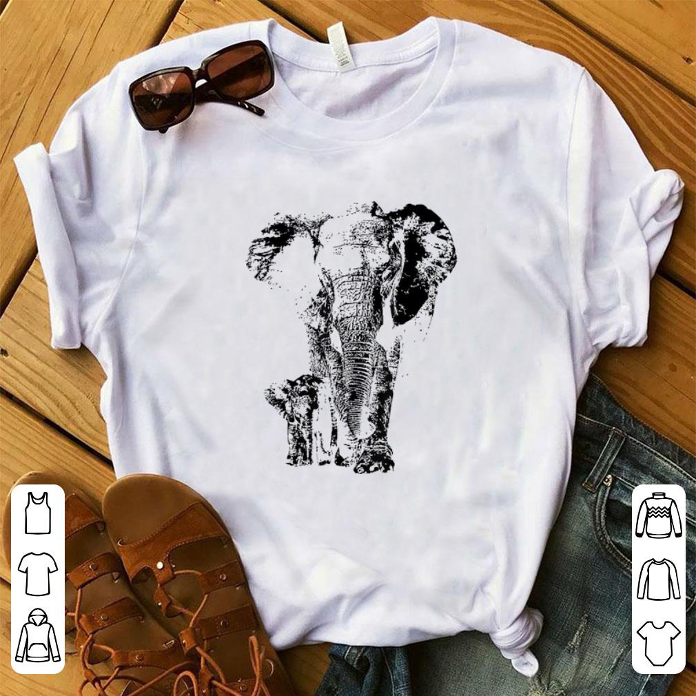 Awesome Save The Elephants Elephant Animal Lover shirt