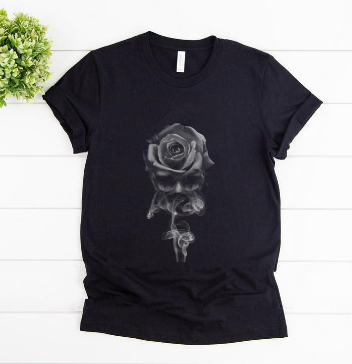 Awesome Skull Rose Smoke shirt
