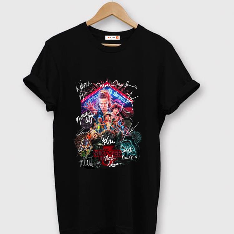 Awesome Stranger Things Signature Style Pop shirt