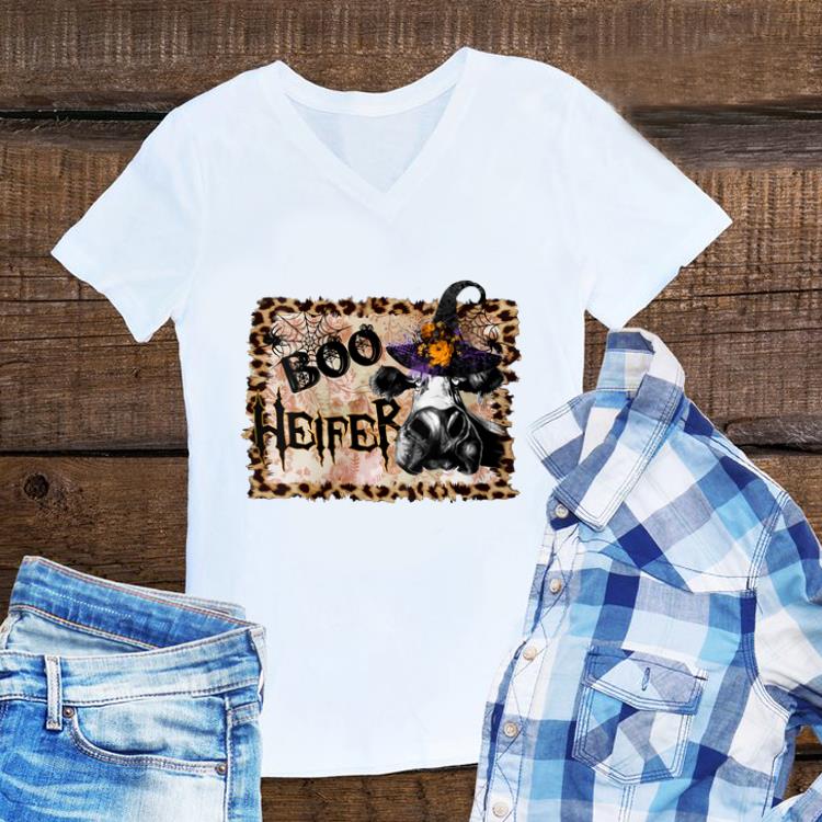 Boo Heifer Witch Halloween shirt