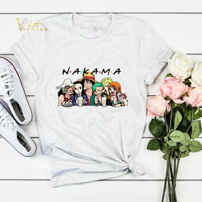 Friends Nakama One Piece characters shirt