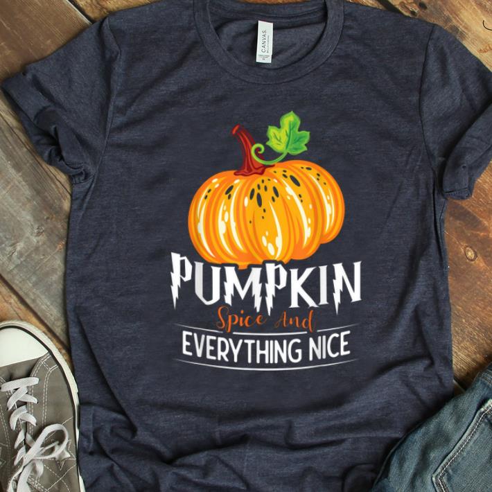 Funny Pumpkin Spice And Everything Nice Halloween Gift shirt