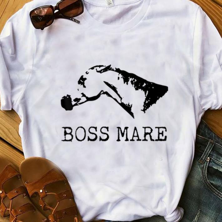 Hot Boss Mare Horse Equestrians shirt