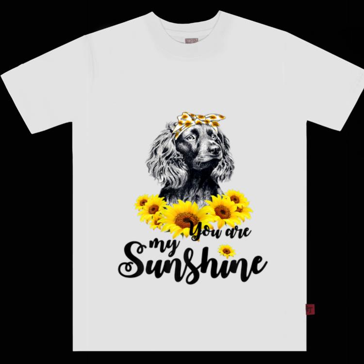 Hot Boykin Spaniel You Are My Sunshine Sunflower shirt