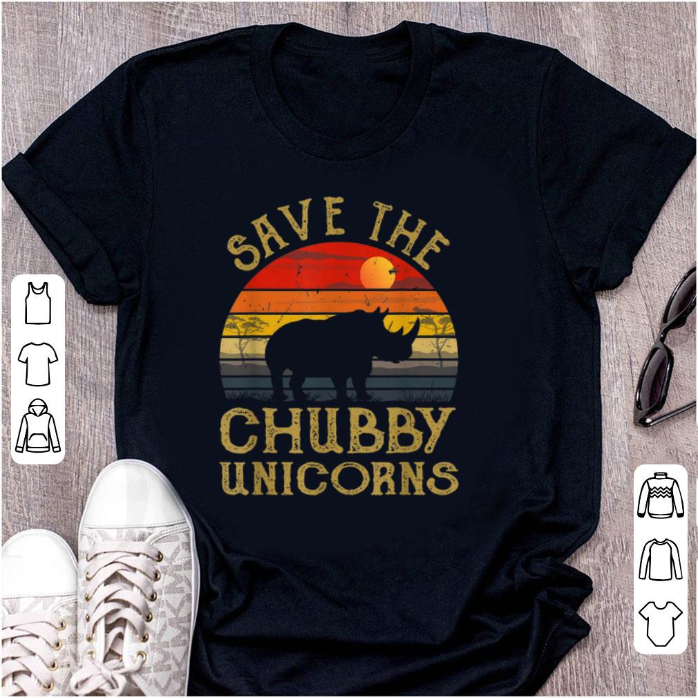 Hot Save The Chubby Unicorns Vintage Africa shirt