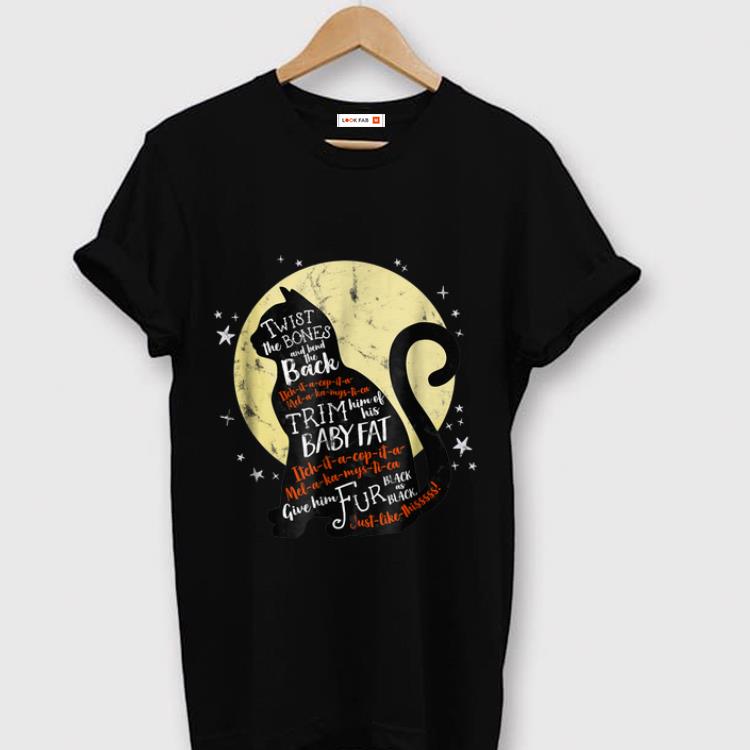 Hot Thackery Binx Cat Twist The Bones And Bend The Back shirt