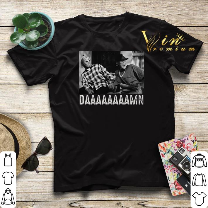 Jason Voorhees and Freddy Krueger as Craig and Smokey Damn shirt sweater