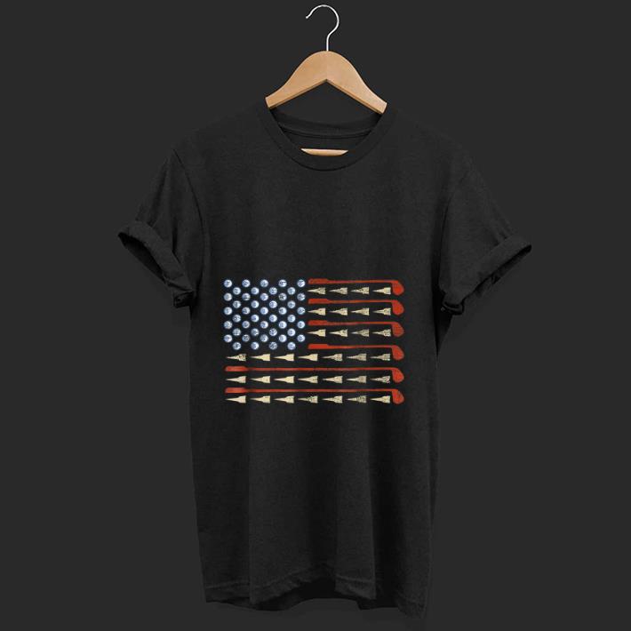 Nice Golf American Flag shirt