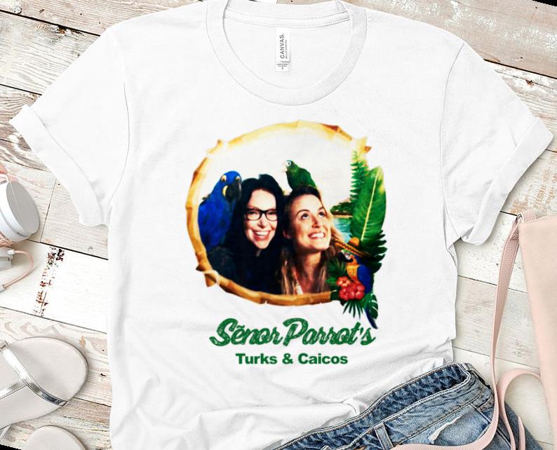 Nice Senor Parrot's Turks And Caicos shirt