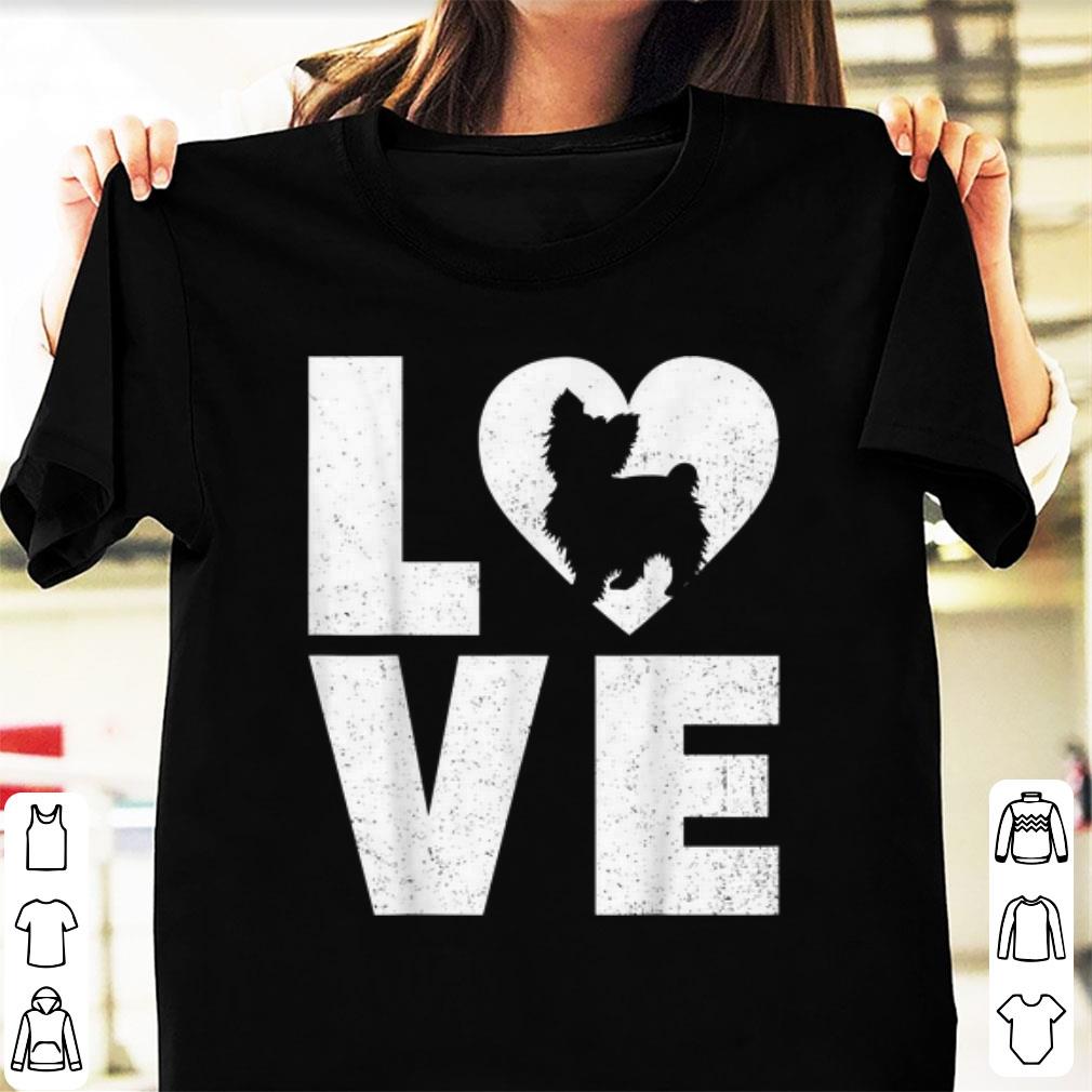 Nice Shih Poo Dog in Heart Love shirt