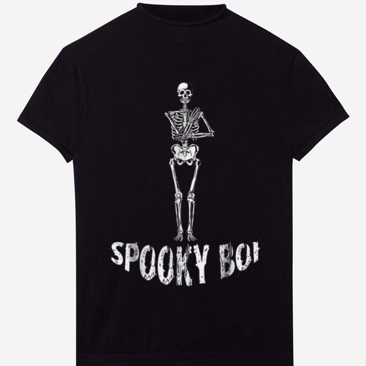 Nice Spooky Boi Skeleton Halloween shirt