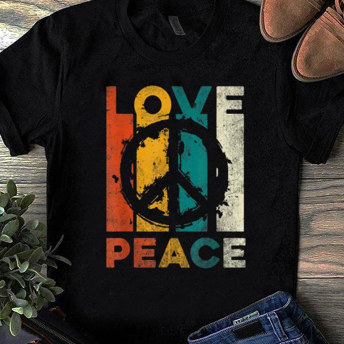 Nice Vintage Love Peace shirt