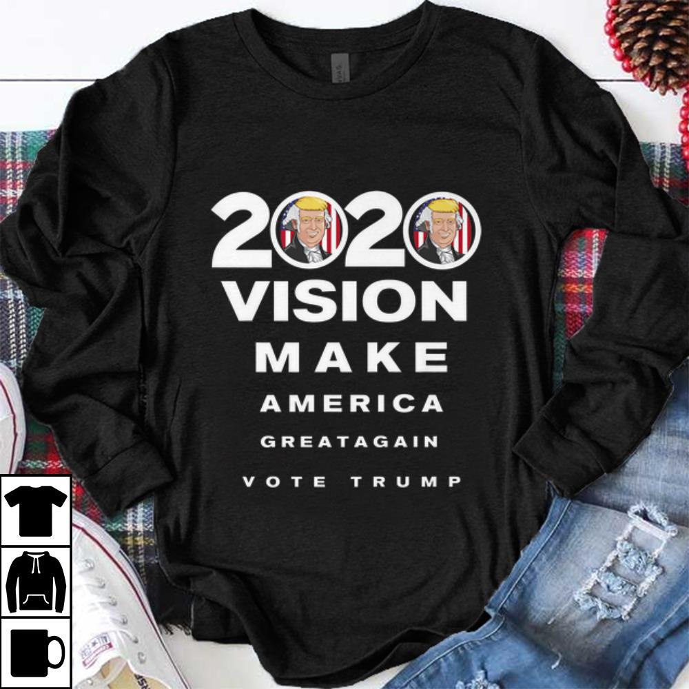 Official 2020 Trump Vision Make America Greatagain Vote shirt