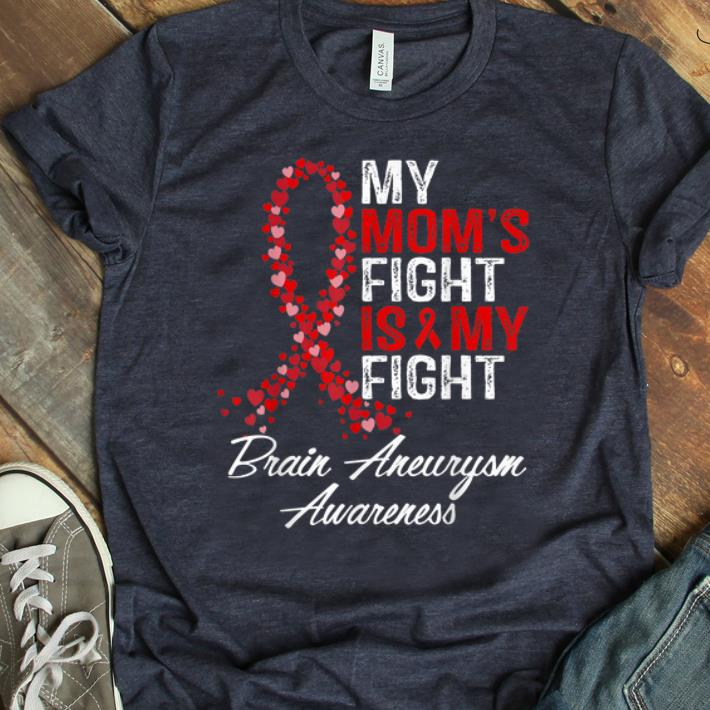 Official Brain Aneurysm Awareness My Mom's Fight Is My Fight shirt