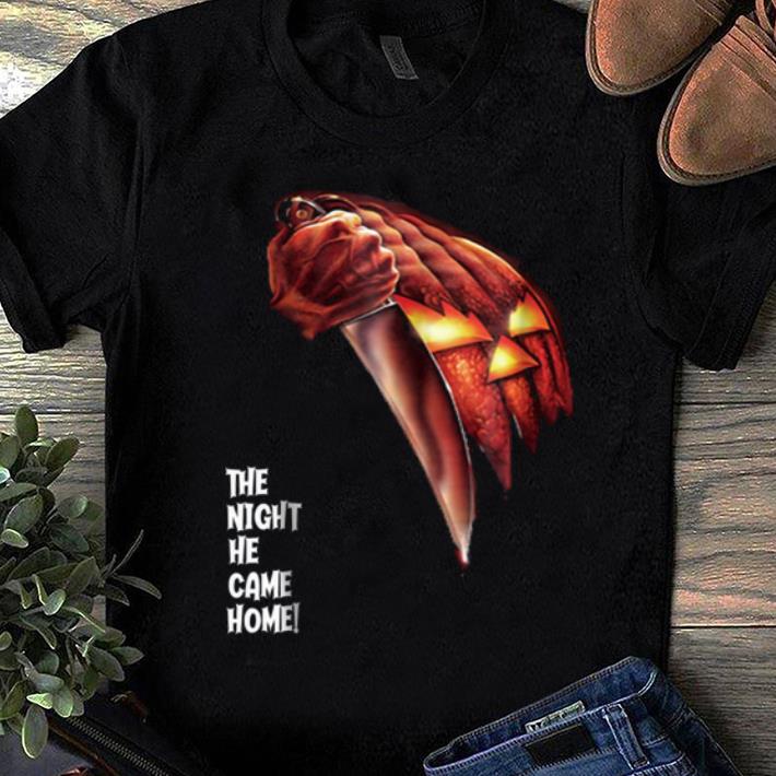 Official Halloween Night He Came Home Black For Men's shirt