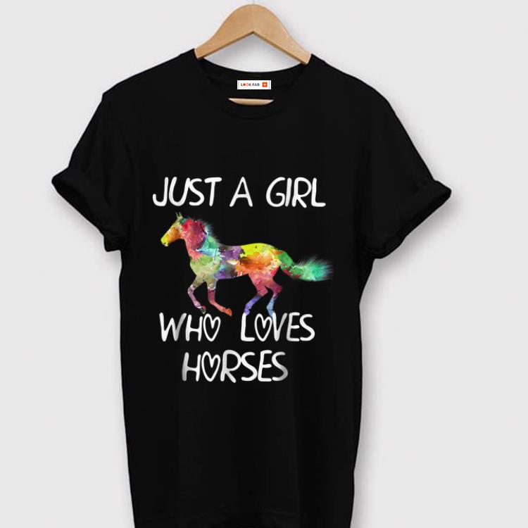 Official Just A Girl Who Love Horses shirt