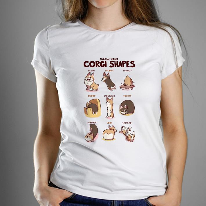 Official Know Your Corgi Shapes shirt