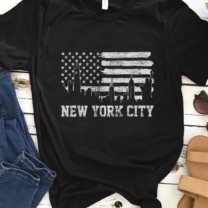 Official New York City American Flag shirt