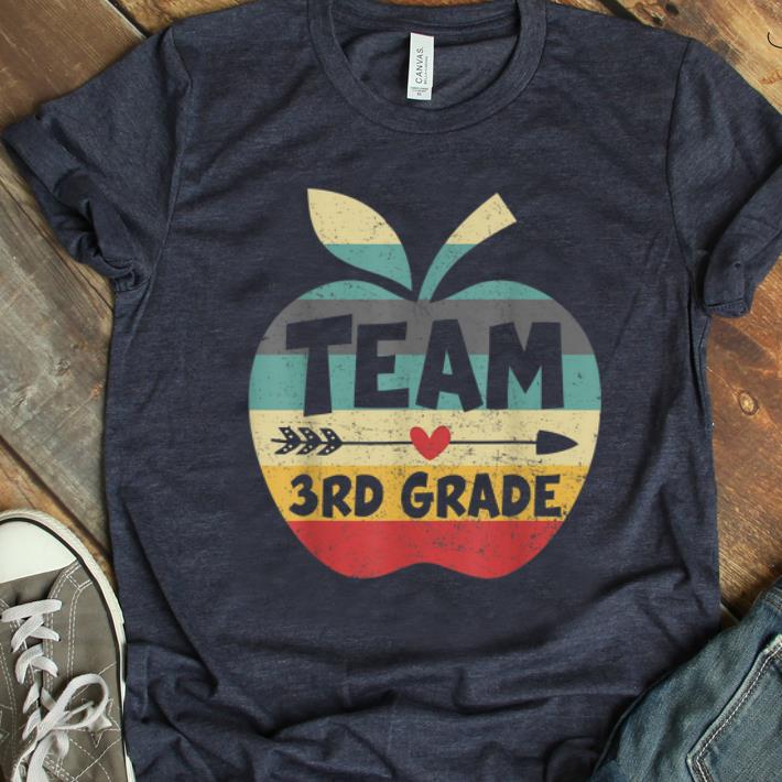 Official Team 3rd Grade Back To Shool Vintage shirt