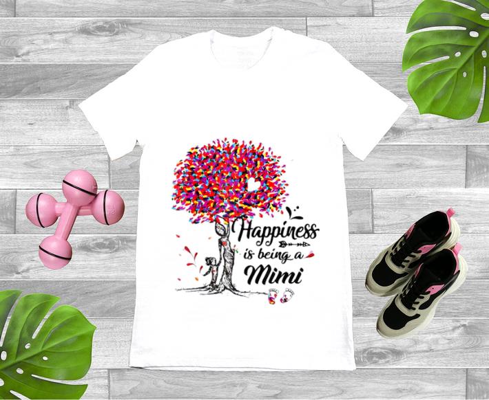 Original Happiness Is Being a Mimi Colorful Tree shirt