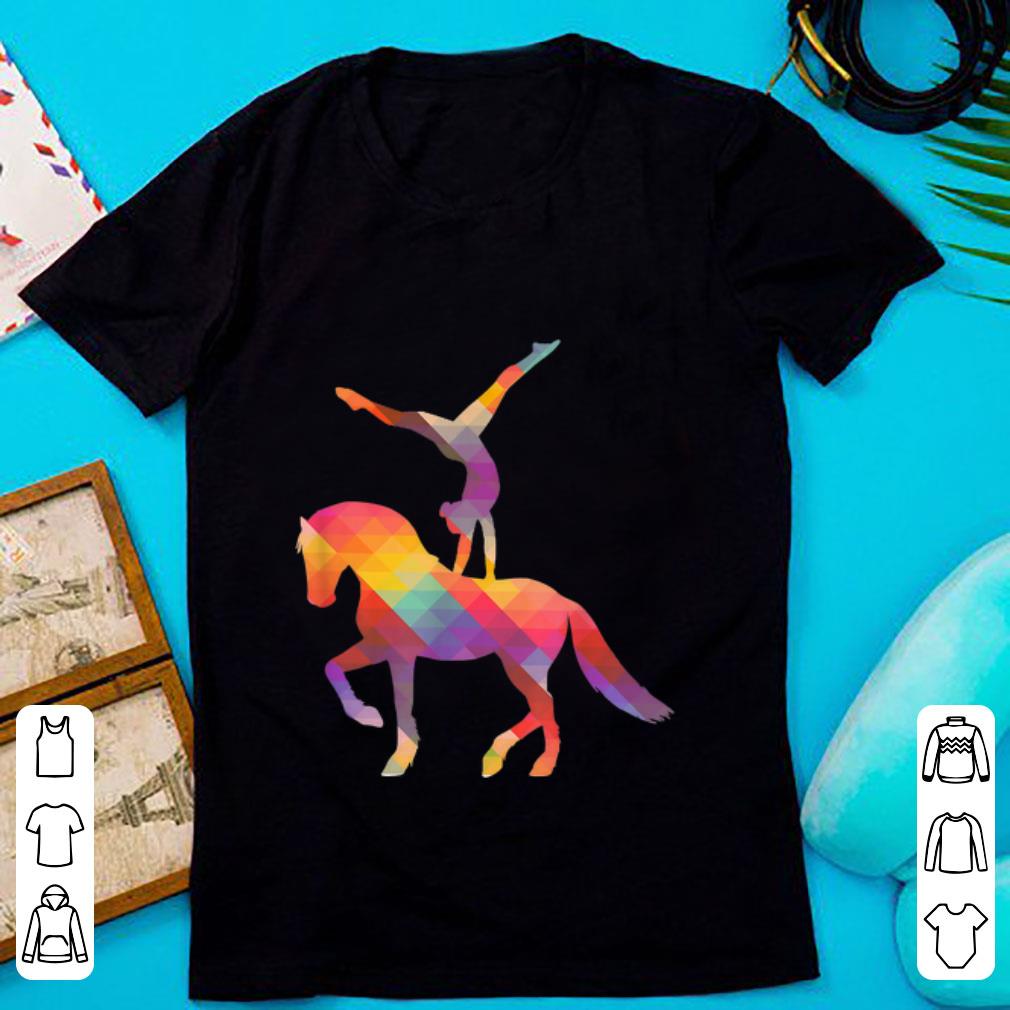 Original Vaulting On The Horse Equestrian Sport Vaulting Queen shirt