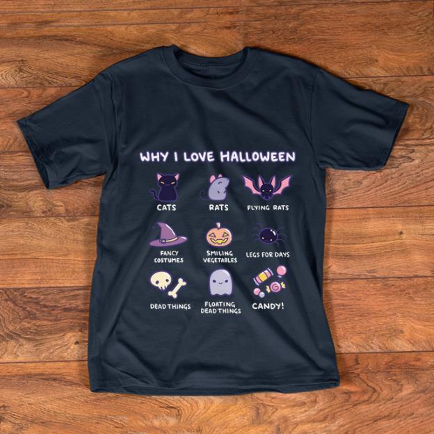 Original Why I Love Halloween Emoji Collection shirt