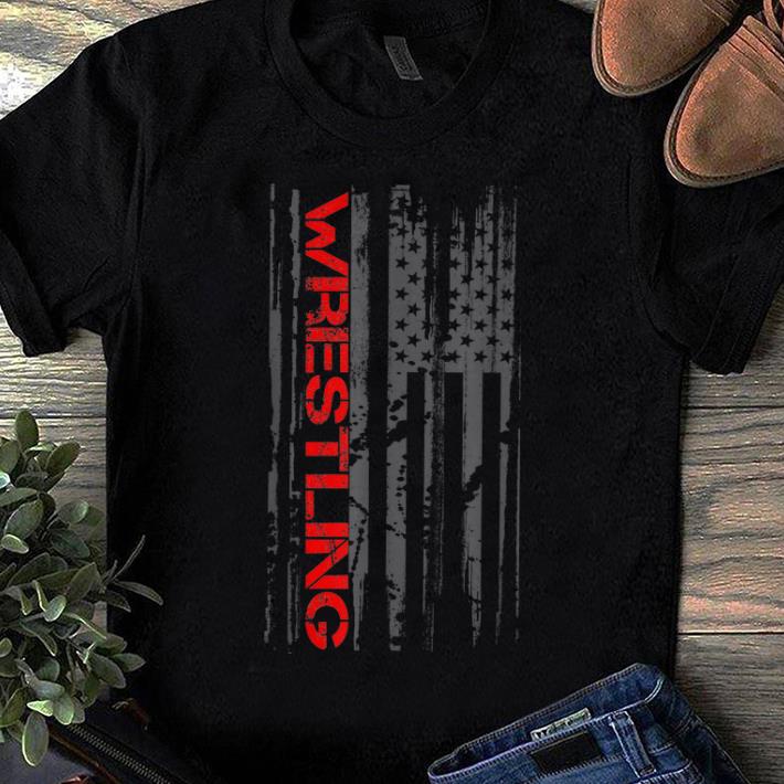 Original Wrestling Sport American Flag shirt