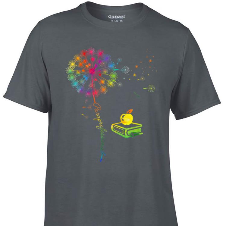 Paraprofessional Dandelion Art Color shirt