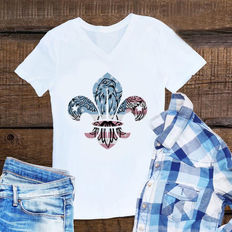 Patriotic Scout Logo Scouting US Flag Eagle shirt