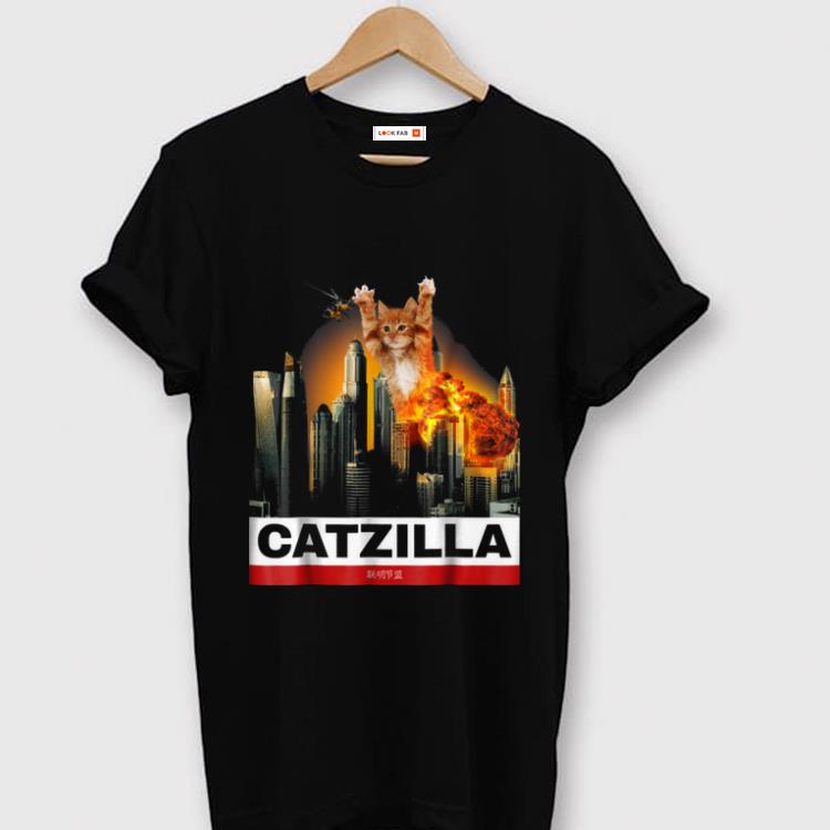 Premium Catzilla - Funny Kitty For Cat Lovers To Halloween shirt