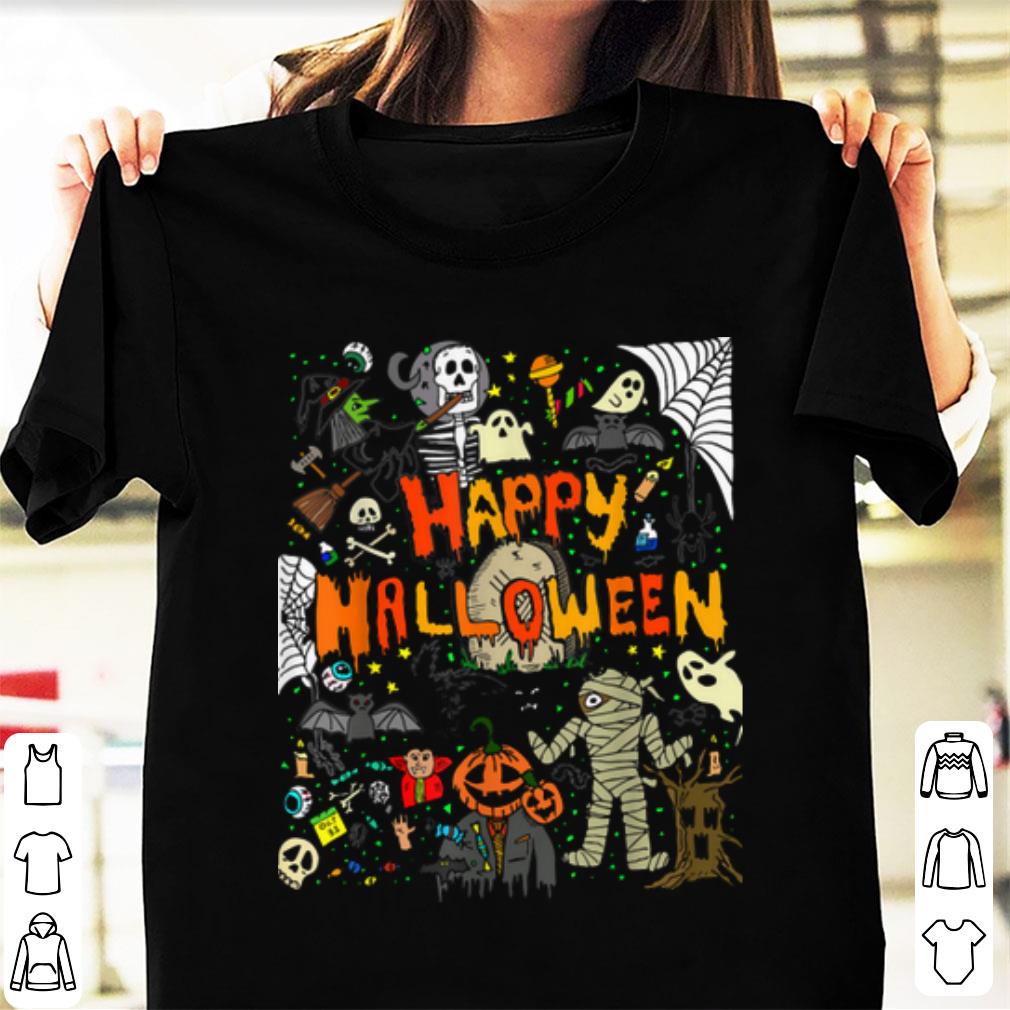 Premium Happy Halloween Scary Retro shirt