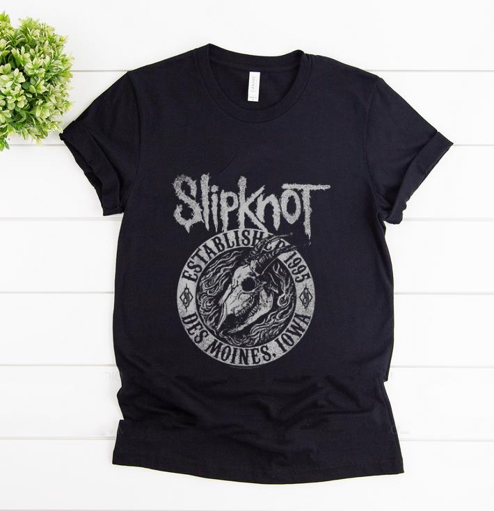 Premium Official Goat Flames Slipknot Established 1995 shirt