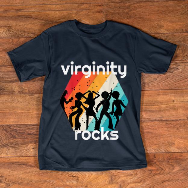 Premium Vintage Retro Virginity Rocks shirt