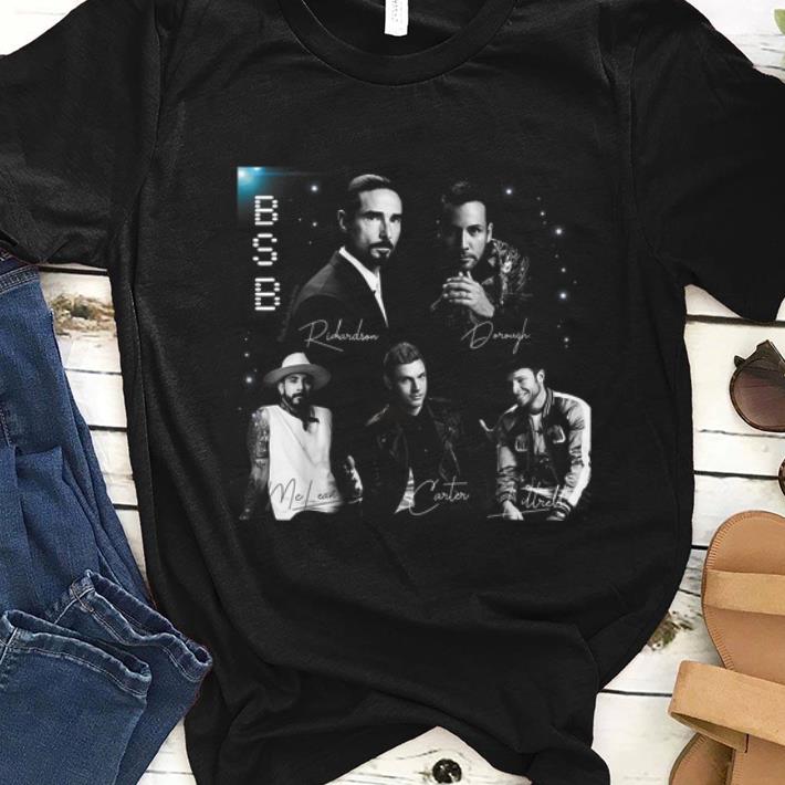 Pretty Backstreet Boy Member Signature BSB shirt