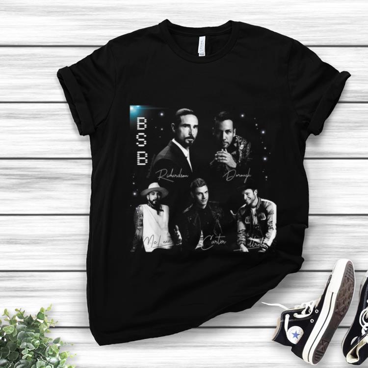 Pretty Backstreet Boy Member Signature BSB shirt
