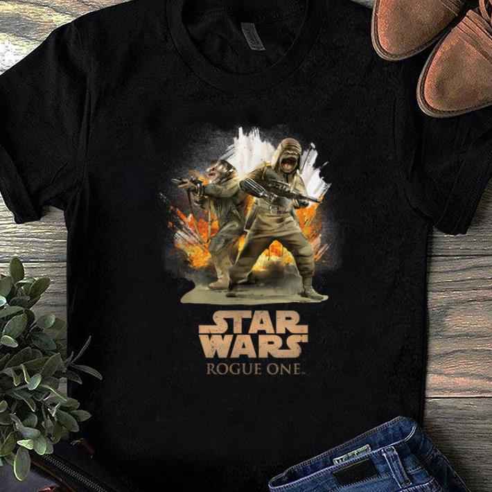 Pretty Star Wars Rogue One Pao and Bistan Battle shirt