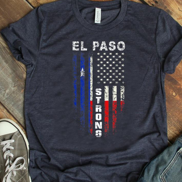 Top American Flag El Paso Strong shirt