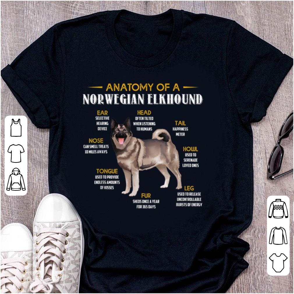 Top Anatomy Of A Norwegian Elkhound shirt